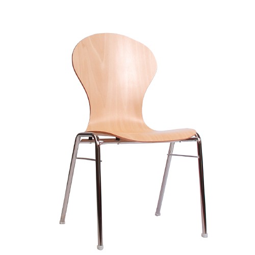 Chaise coque en bois / chaise empilable COMBISIT A10