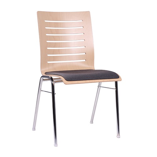 Chaise coque en bois / chaise empilable COMBISIT A43 SP