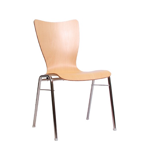 Chaise coque en bois / chaise empilable COMBISIT A30
