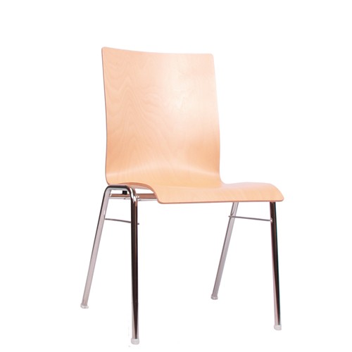 Chaise coque en bois / chaise empilable COMBISIT A40