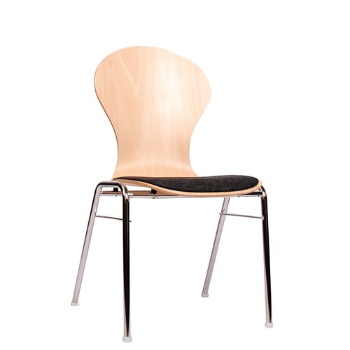 Chaise coque en bois / chaise empilable COMBISIT A10 SP